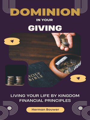 cover image of Dominion in Your Giving